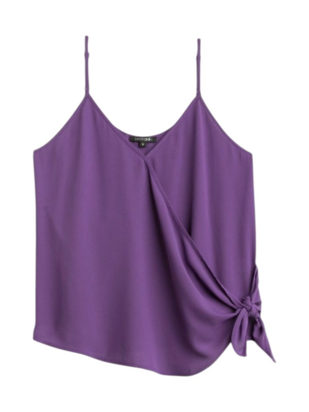 Papermoon | Purple Conway Faux Wrap Blouse | XL
